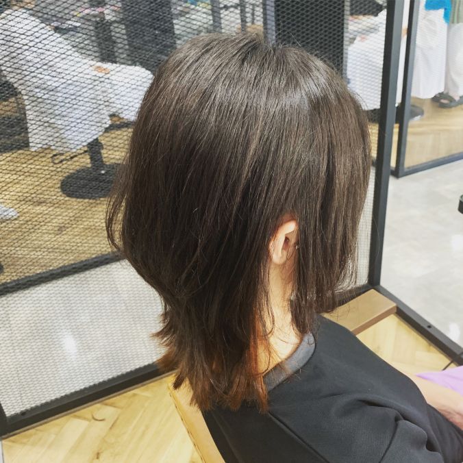 ヘアスタイル ウルフボブ Tajisas Hair 福山市 松永 東尾道 尾道周辺のヘアサロン 美容室の検索 予約はナチュラルビューティ 福山